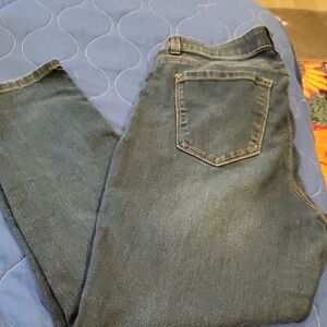 Curve-Straight Leg Jeans with Classic Denim Style